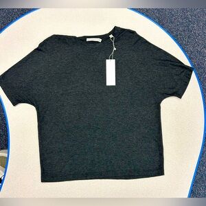 NWT: Vince charcoal gray relaxed T-shirt
